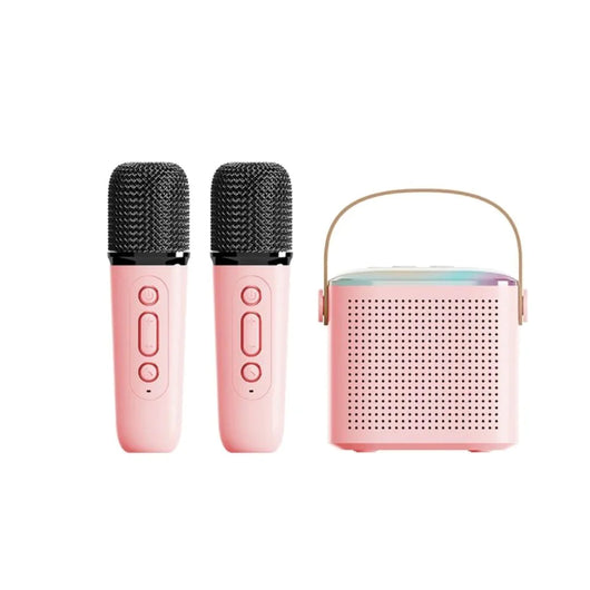 Equipo de Karaoke Bluetooth con Micrófono Inalámbrico Dual y Luces RGB - Image 8