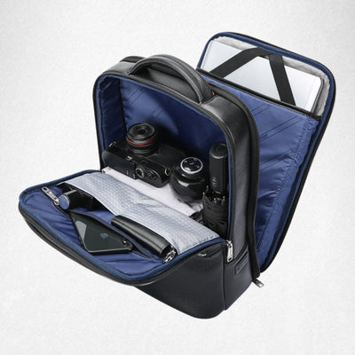 Mochila de Cuero para Hombre Gran Capacidad - Image 3