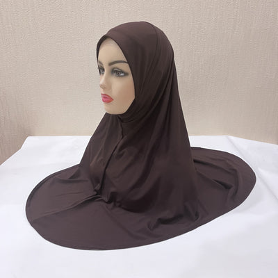 Turbante Ligero de Gasa Malaya - Pañuelo Multiuso en Colores Sólidos - Image 11