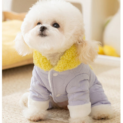 Abrigo Cálido para Perros y Gatos con Bolsillos - Ropa de Algodón para Mascotas en Otoño e Invierno - Image 35
