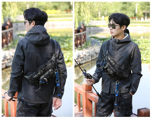 Bolsa de Cintura Multifuncional Impermeable para Hombre - Image 22