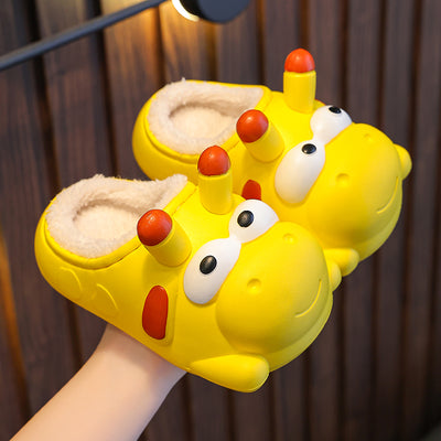 Pantuflas Infantiles de Algodón Impermeables y Cálidas - Image 12