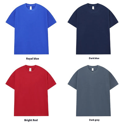 Playera Básica de Algodón Pesado sin Costuras para Hombre - Image 29