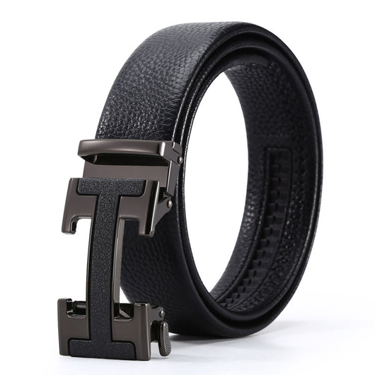 Cinturón de Cuero para Hombre con Hebilla Automática - Image 12