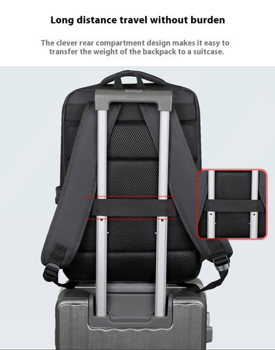 Mochila de Negocios Impermeable para Viajeros Profesionales - Image 11