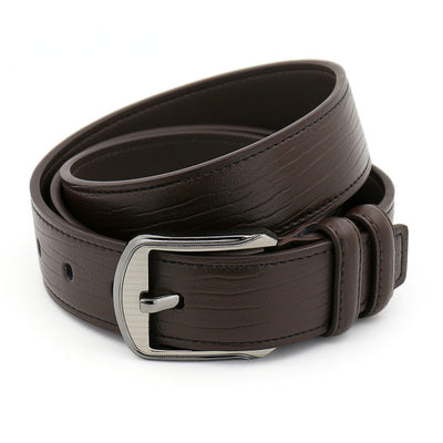 Cinturón de Cuero para Hombre con Hebilla de Pasador - Image 3