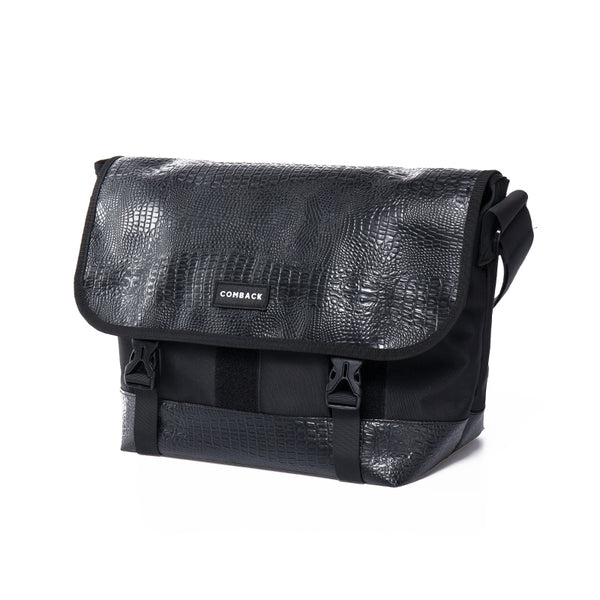 Bolsa de Mensajero Negro Comepack - Capacidad Extra Grande - Image 5