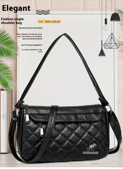 Bolso Bandolera de Cuero PU Texturizado Suave - Image 15
