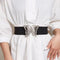 Cinturón Elástico para Mujer con Hebilla Mariposa - Accesorio Decorativo Versátil