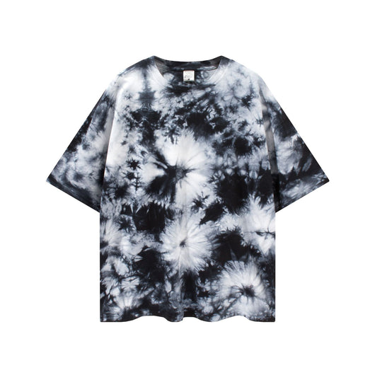 Camiseta Tie Dye Irregular para Hombre - Manga Corta - Image 11