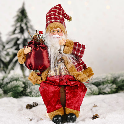 Adornos Muñecos Papá Noel para Árbol de Navidad - Image 10