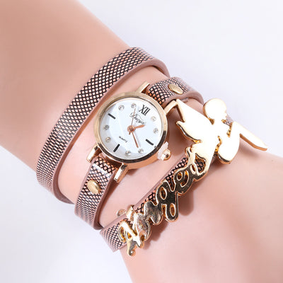 Reloj de Cuarzo para Mujer con Dije Ángel Personalizable - Image 14