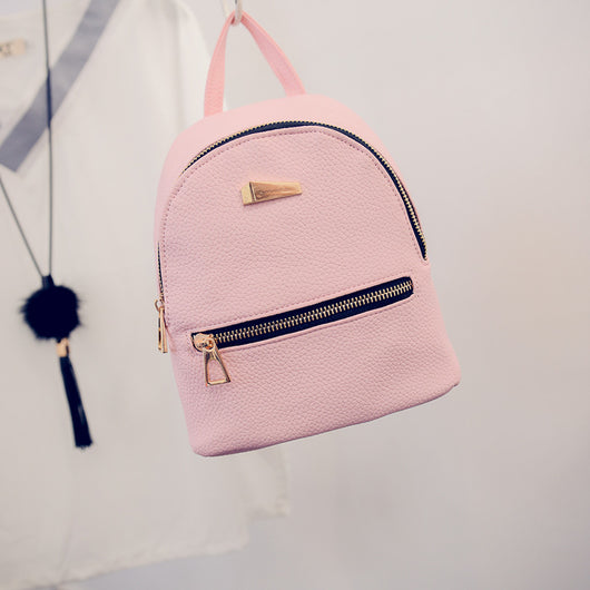 Mochila Escolar de PU para Estudiantes - Diseño Casual Moderno - Image 4