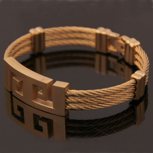 Pulsera Artesanal de Cáñamo con Triple Anillo - Image 4