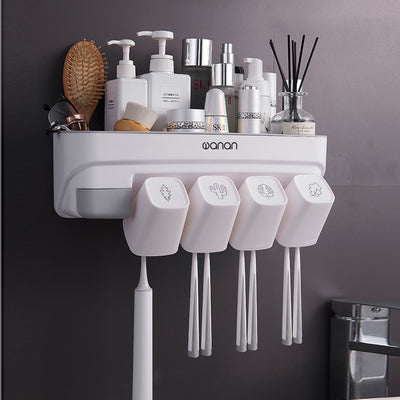 Organizador de Baño Adhesivo Multifuncional con Ventosas - Image 15