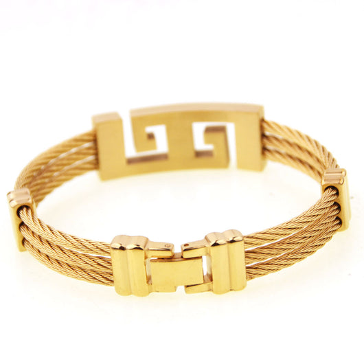 Pulsera Artesanal de Cáñamo con Triple Anillo - Image 2