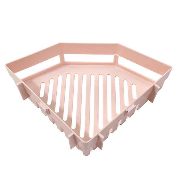 Gabinete de Almacenamiento Esquinero sin Huella para Baño y Cocina