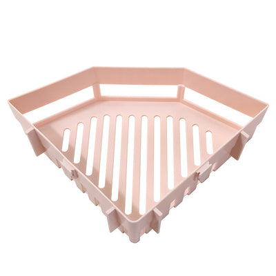 Gabinete de Almacenamiento Esquinero sin Huella para Baño y Cocina