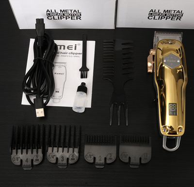 Cortadora de Cabello Eléctrica de Acero Inoxidable - Image 5