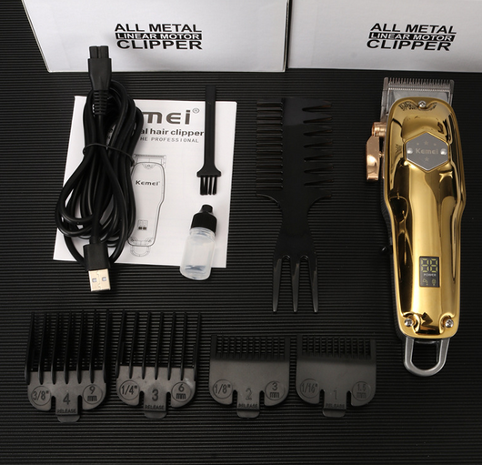 Cortadora de Cabello Eléctrica de Acero Inoxidable - Image 5