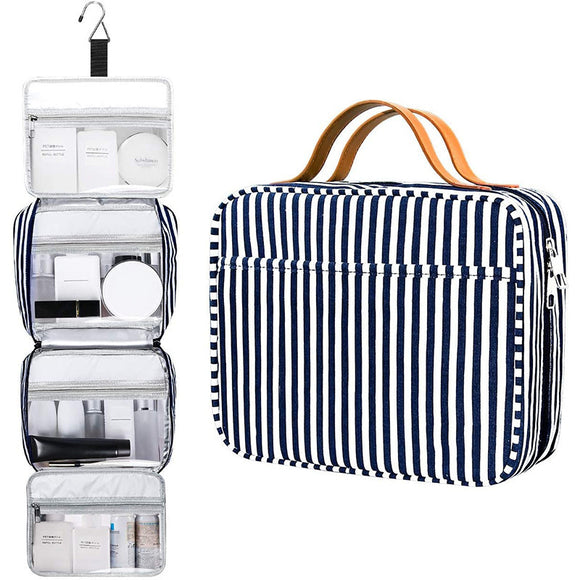 Bolso Rayado de Lavado Moderno para Mujer