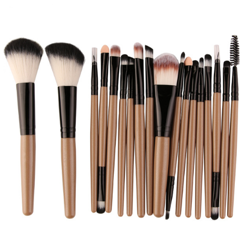 Set Profesional de 18 Brochas de Maquillaje MAANGE con Diseño Abanico - Image 10