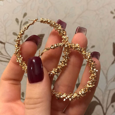 Aretes de Perla Redonda Dorados para Mujer - Image 2