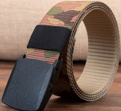 Cinturón de Lona Hipoalergénico para Hombre con Hebilla de Plástico - Image 11