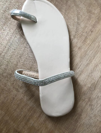 Sandalias Planas de Diamante - Comodidad y Elegancia - Image 6