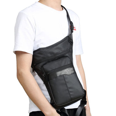 Bolsa Táctica Multifunción para Motociclista - Riñonera y Bandolera de Viaje - Image 5