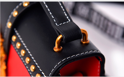 Bolso Bandolera de Moda con Cabeza de León Metálica - Image 9