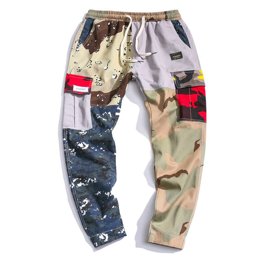Pantalones de Trabajo Camuflaje Talla Grande con Cintura Elástica para Hombre - Image 4