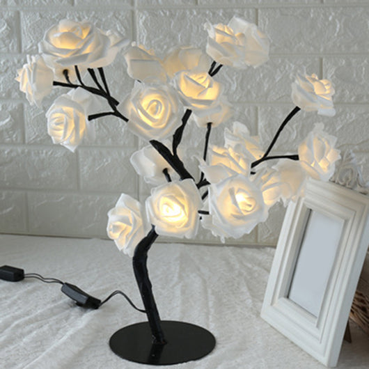 Luz LED Árbol Decorativo Pequeño Rosa - Image 5