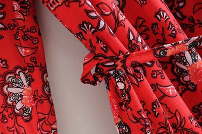 Vestido Ejecutivo con Corbata en Escote y Mangas Largas - Image 6