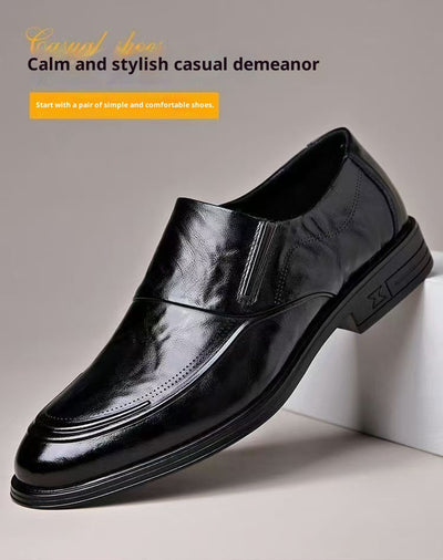Zapatos de Cuero Suave para Novio - Mocasines Elegantes Punta Fina Suela Flexible - Image 9