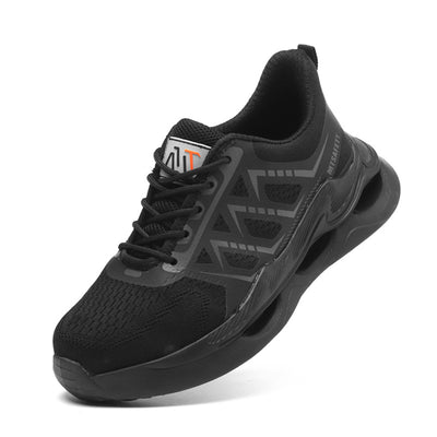 Zapatos de Protección Laboral con Puntera de Acero Transpirables y Ligeros para Todas las Estaciones - Image 3