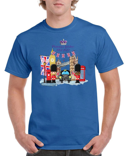 Playera Holgada Estampada de Manga Corta para Hombre - Image 8