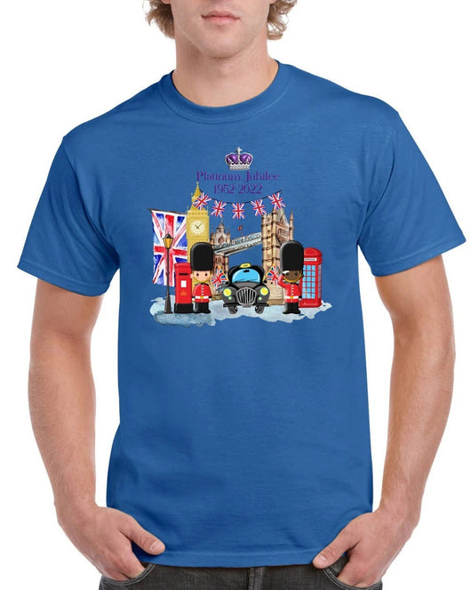 Playera Holgada Estampada de Manga Corta para Hombre - Image 8