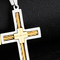 Cross Men's Necklace Trendy Men's Pendant Dorado No chain