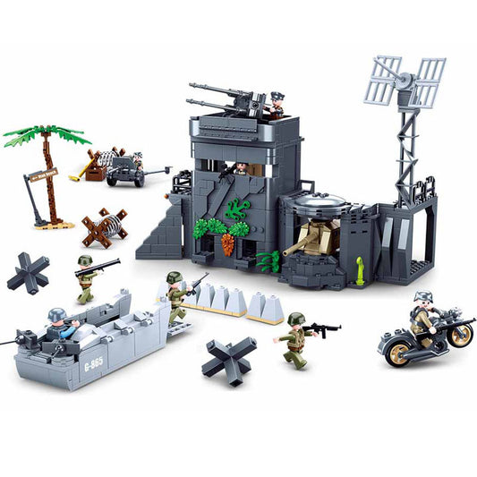 Bloques de Construcción Armados: Puzzle Educativo de la Segunda Guerra Mundial para Niños