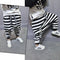 Pantalones Infantiles a Rayas con Forro de Cachemira