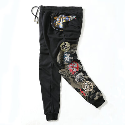 Pantalones Largos de Brodado Chino - Comodidad y Estilo para Hombre - Image 5