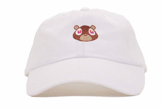 Gorra Dropout Bear Kanye West - Diseño Icónico con Tapa Suave
