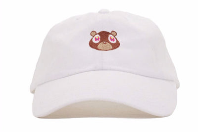 Gorra Dropout Bear Kanye West - Diseño Icónico con Tapa Suave