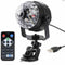 Bola Mágica LED RGB 3W Giratoria para DJ - Luces Disco Profesionales con Control Remoto