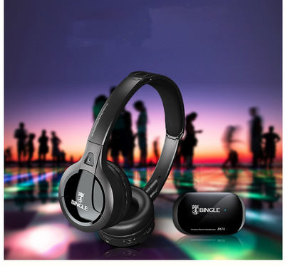 Auriculares Inalámbricos Multifunción para TV, Radio FM y Computadora
