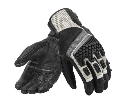Guantes de Motociclismo Profesionales Desert 3 en Piel de Oveja Negro - Edición Pro BMW - Image 3
