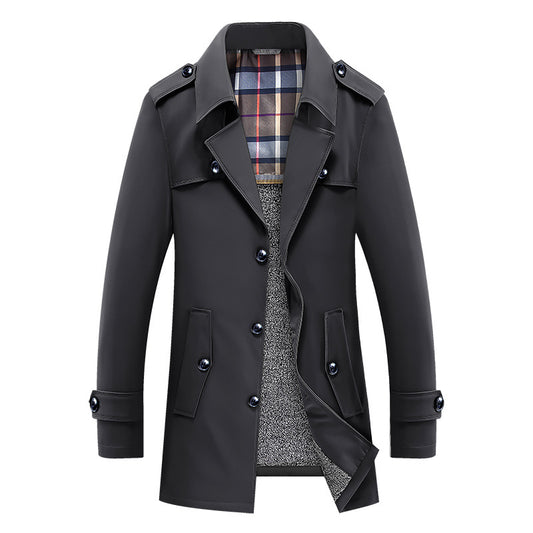 Abrigo de Invierno Ejecutivo Talla Grande Largo