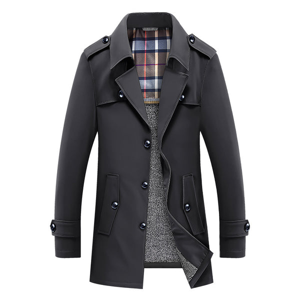 Abrigo de Invierno Ejecutivo Talla Grande Largo