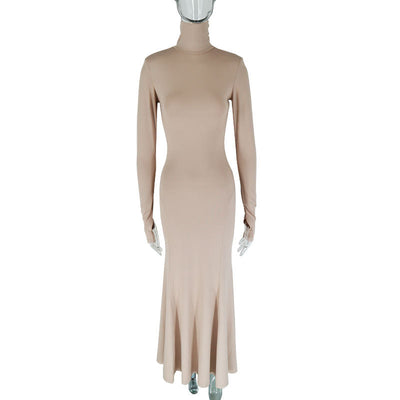 Vestido de Fiesta Elegante Espalda Descubierta con Falda Ajustada - Image 6